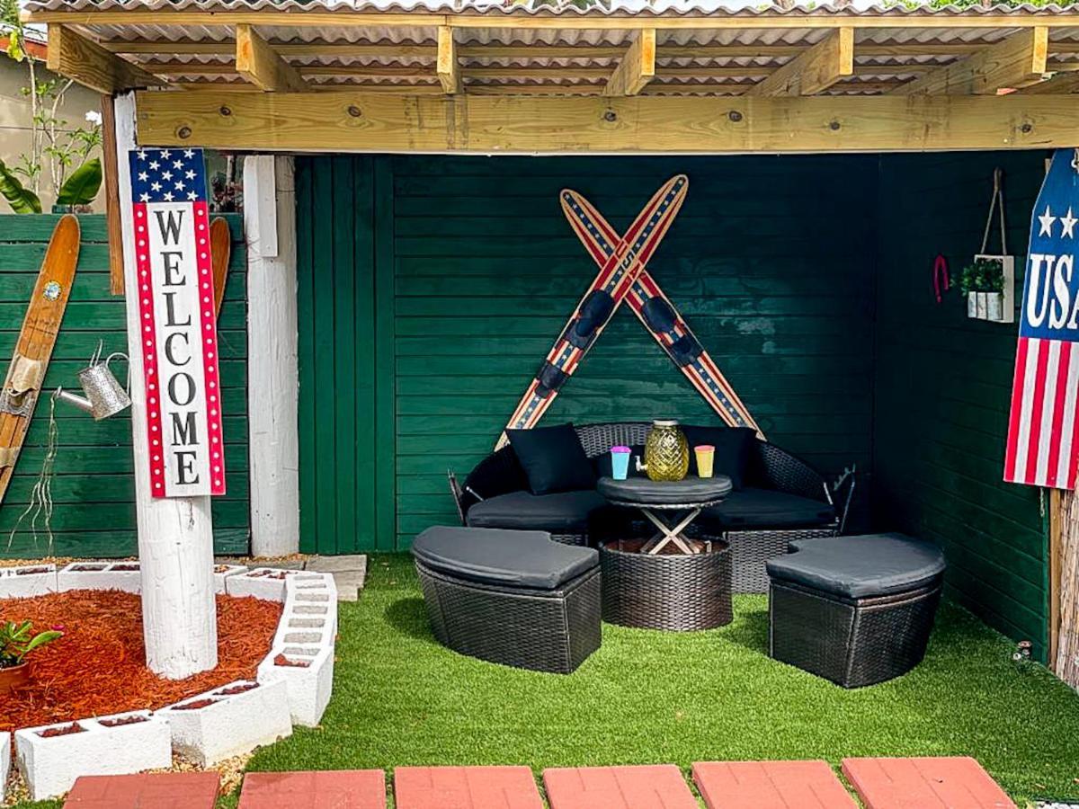Hammocks & Mini-Golf! 10 Mins From Beach! Hollywood Zewnętrze zdjęcie